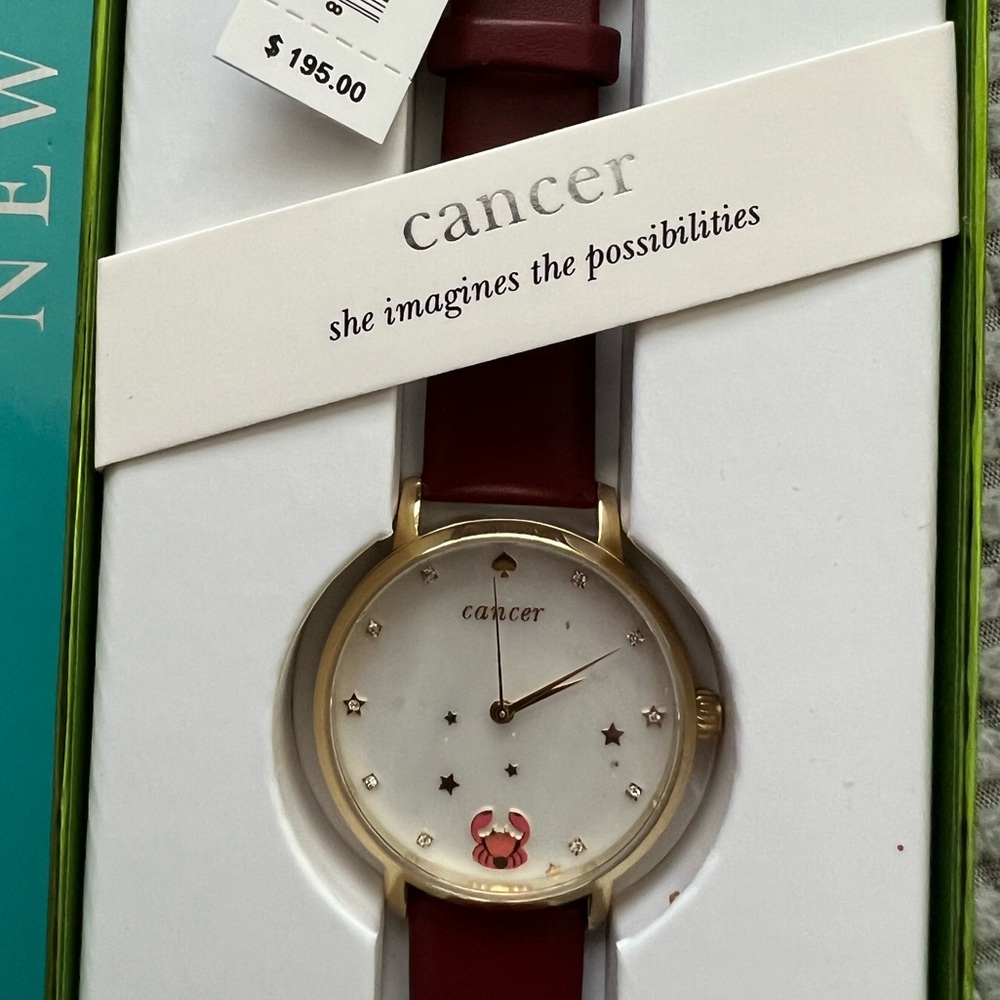 Kate Spade Cancer Zodiac Watch